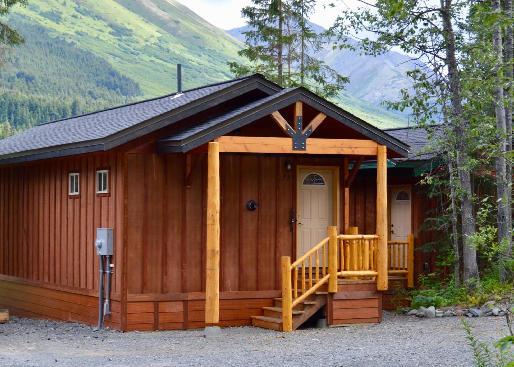 Summit Lake Lodge Eksteriør billede